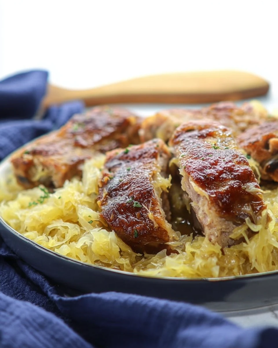 Country Style Pork Spare Ribs And Sauerkraut 7 Country Style Pork Spare Ribs And Sauerkraut