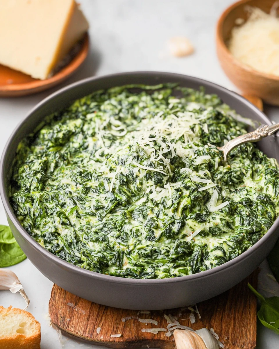 Creamed Spinach 5 Creamed Spinach