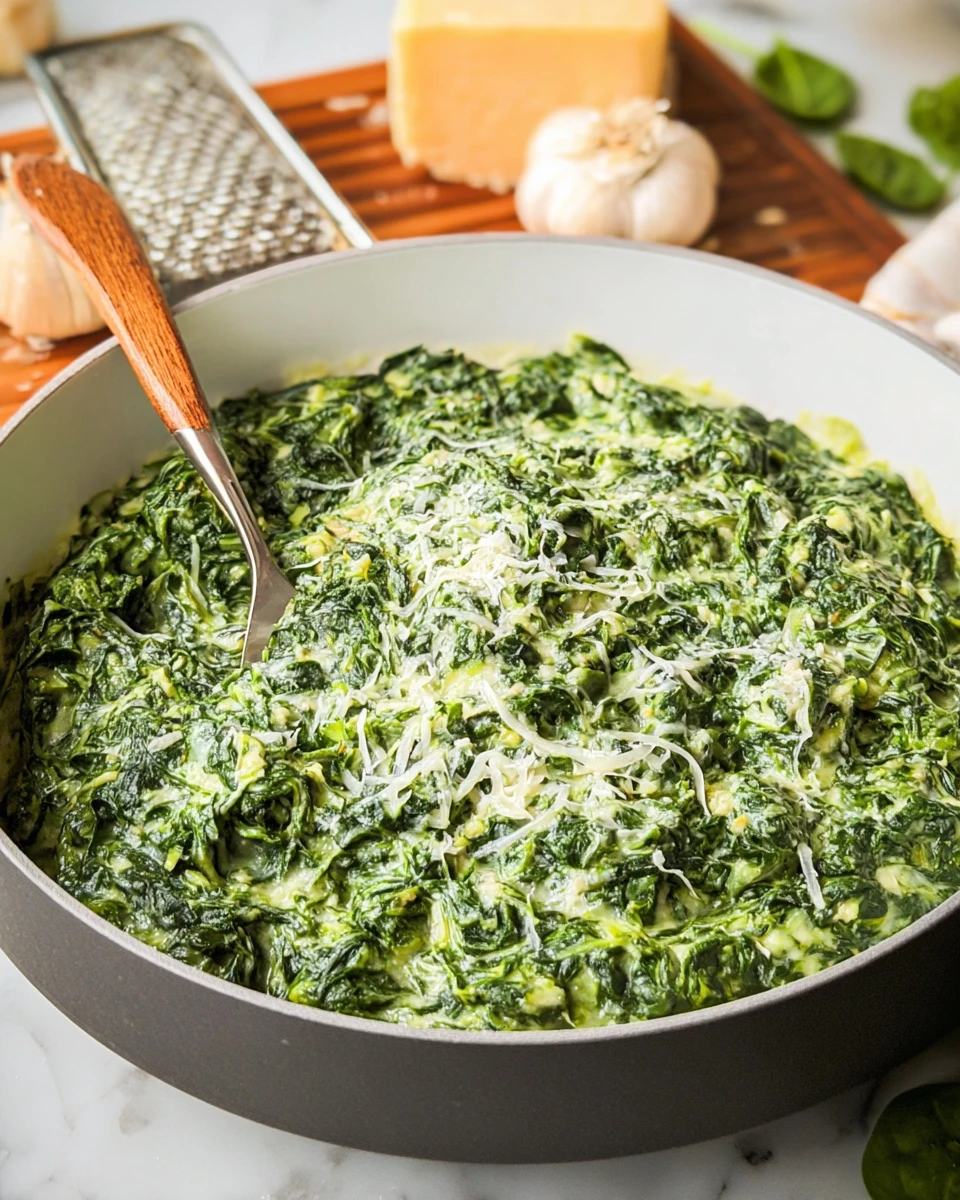 Creamed Spinach 6 Creamed Spinach