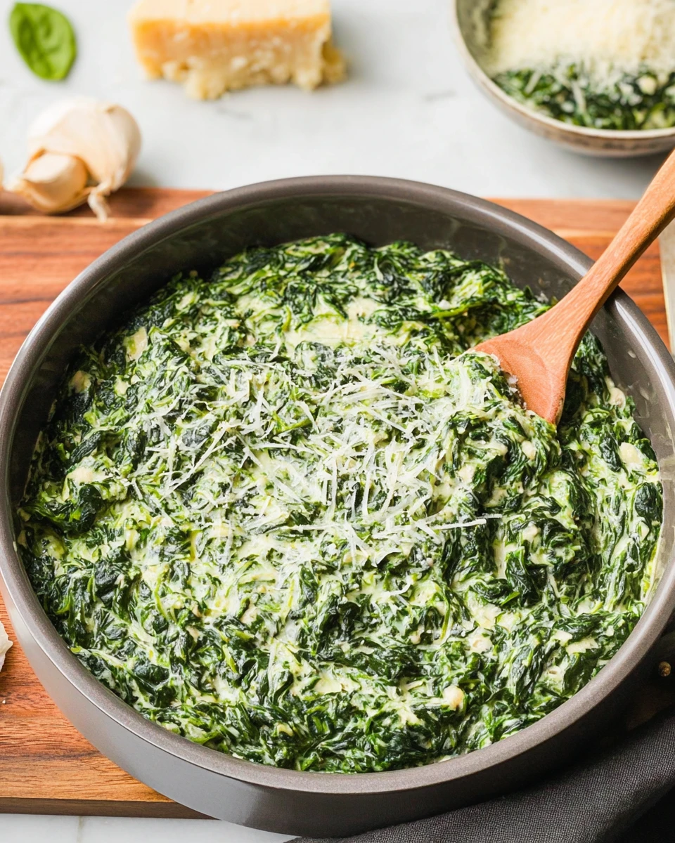 Creamed Spinach 7 Creamed Spinach