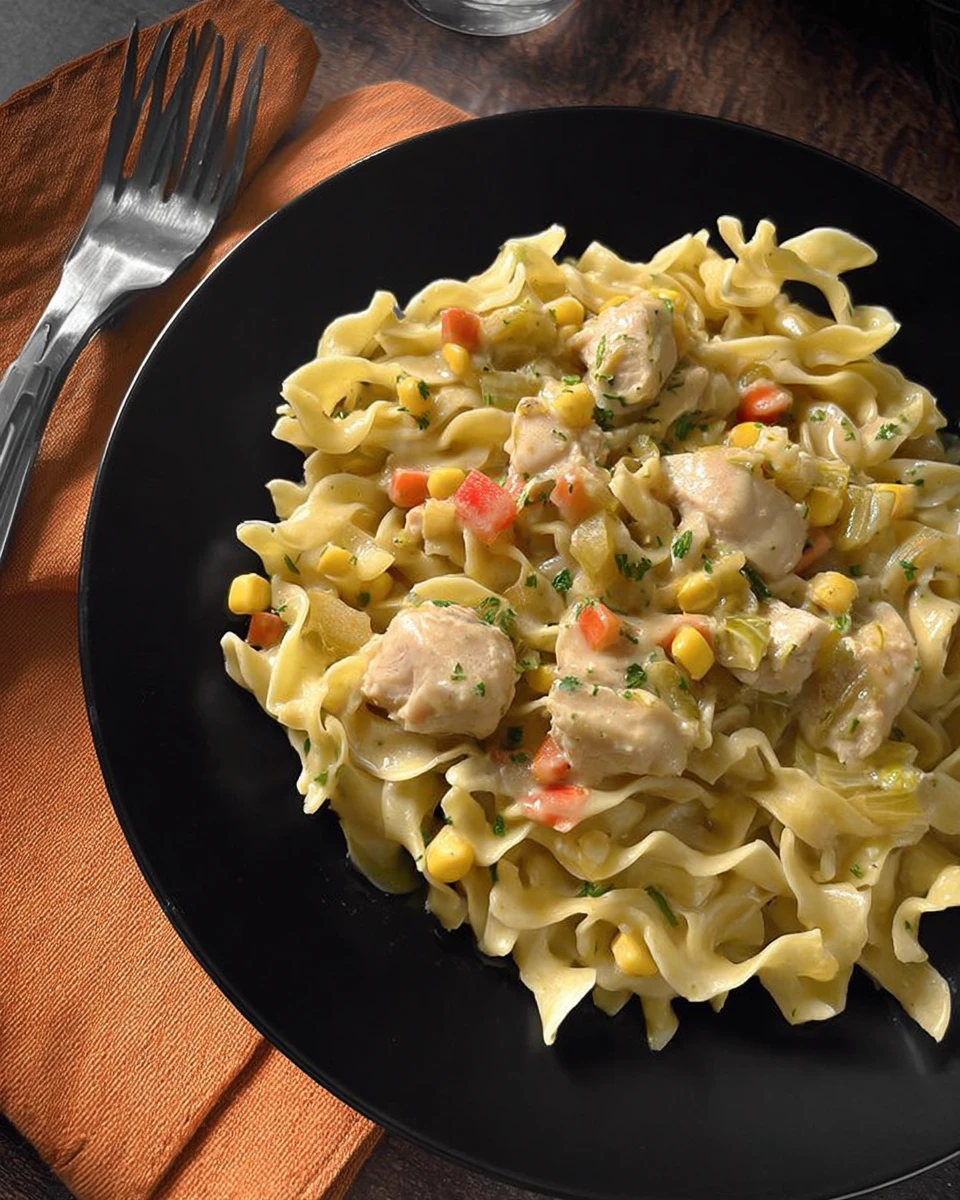 Creamy Chicken And Egg Noodles 7 Creamy Chicken And Egg Noodles