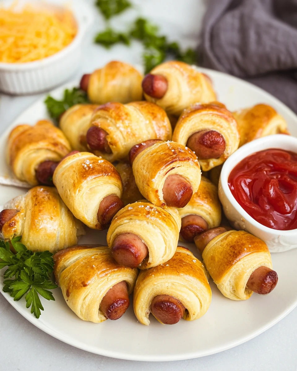 Crescent Roll Pigs In A Blanket