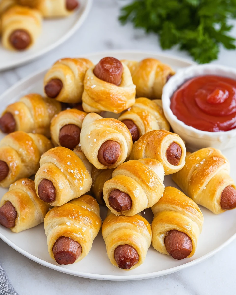 Crescent Roll Pigs In A Blanket