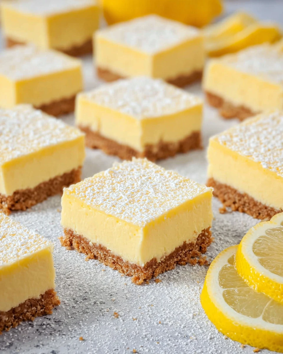 Easy Lemon Bars with Graham Cracker Crust