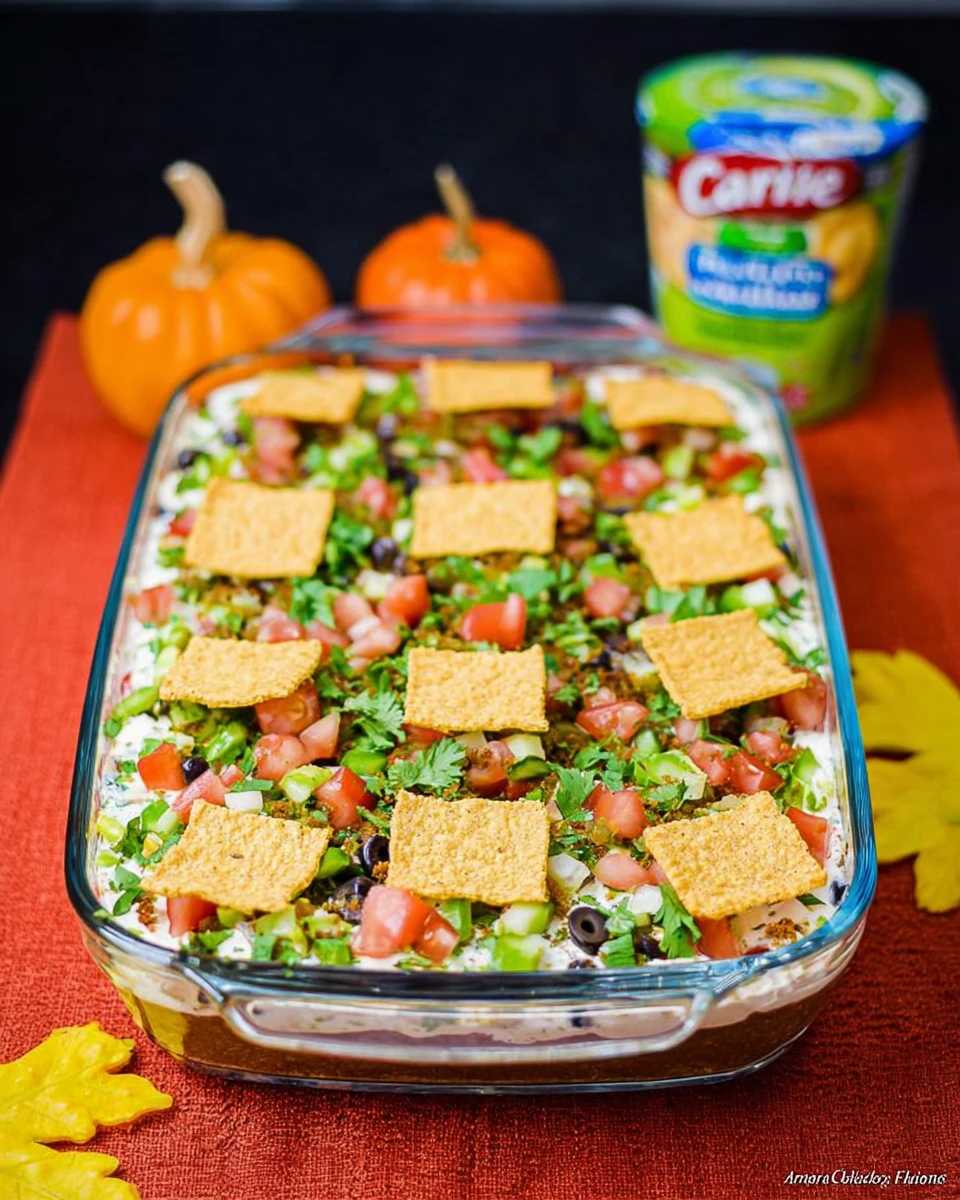 Graveyard 7-Layer Mexican Dip