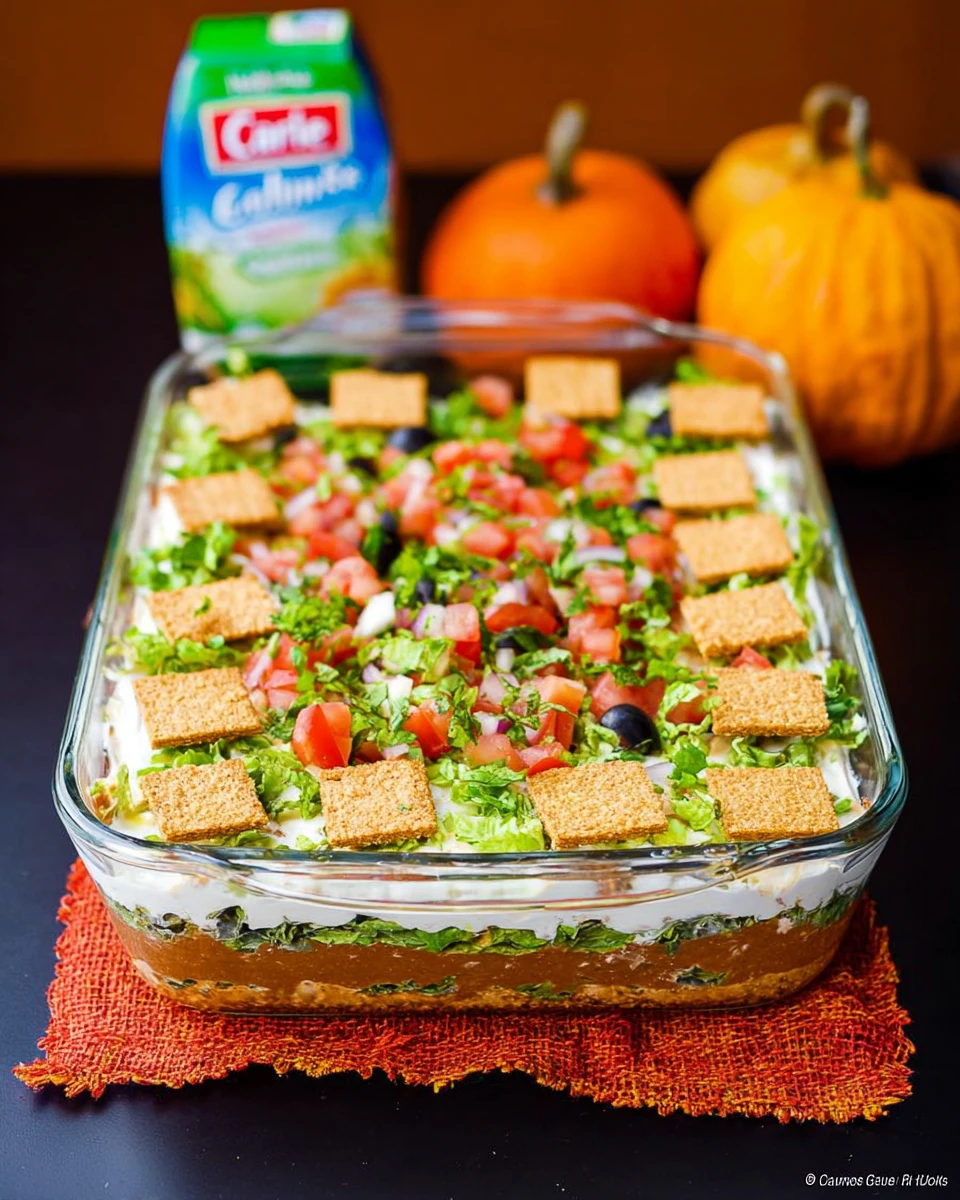 Graveyard 7-Layer Mexican Dip