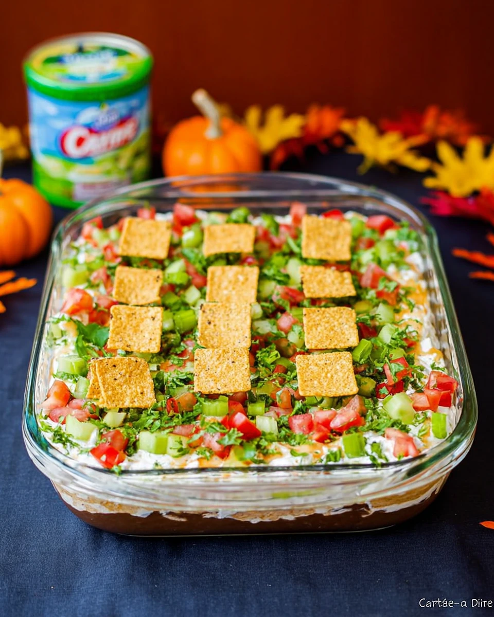 Graveyard 7-Layer Mexican Dip