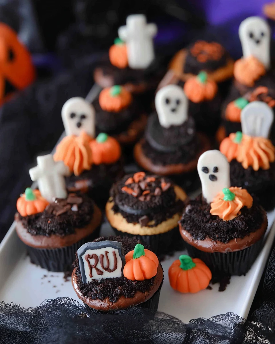 Graveyard Cupcakes