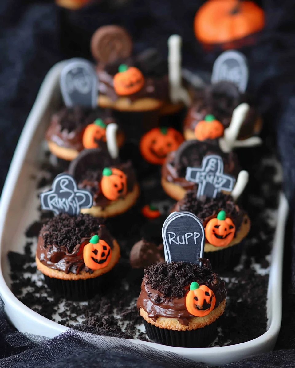Graveyard Cupcakes