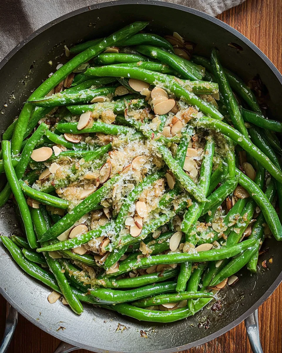 Green Beans Almondine 7 Green Beans Almondine