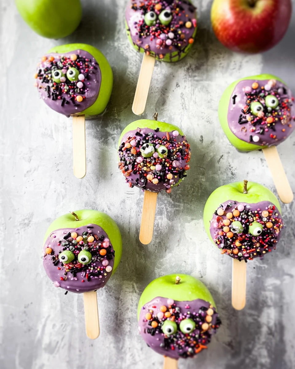 Halloween Candied Apples