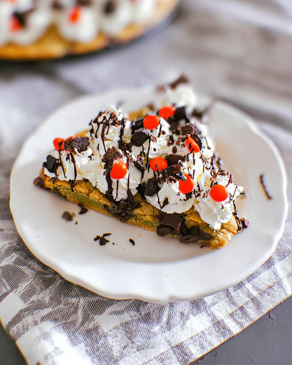 Halloween Cookie Cake