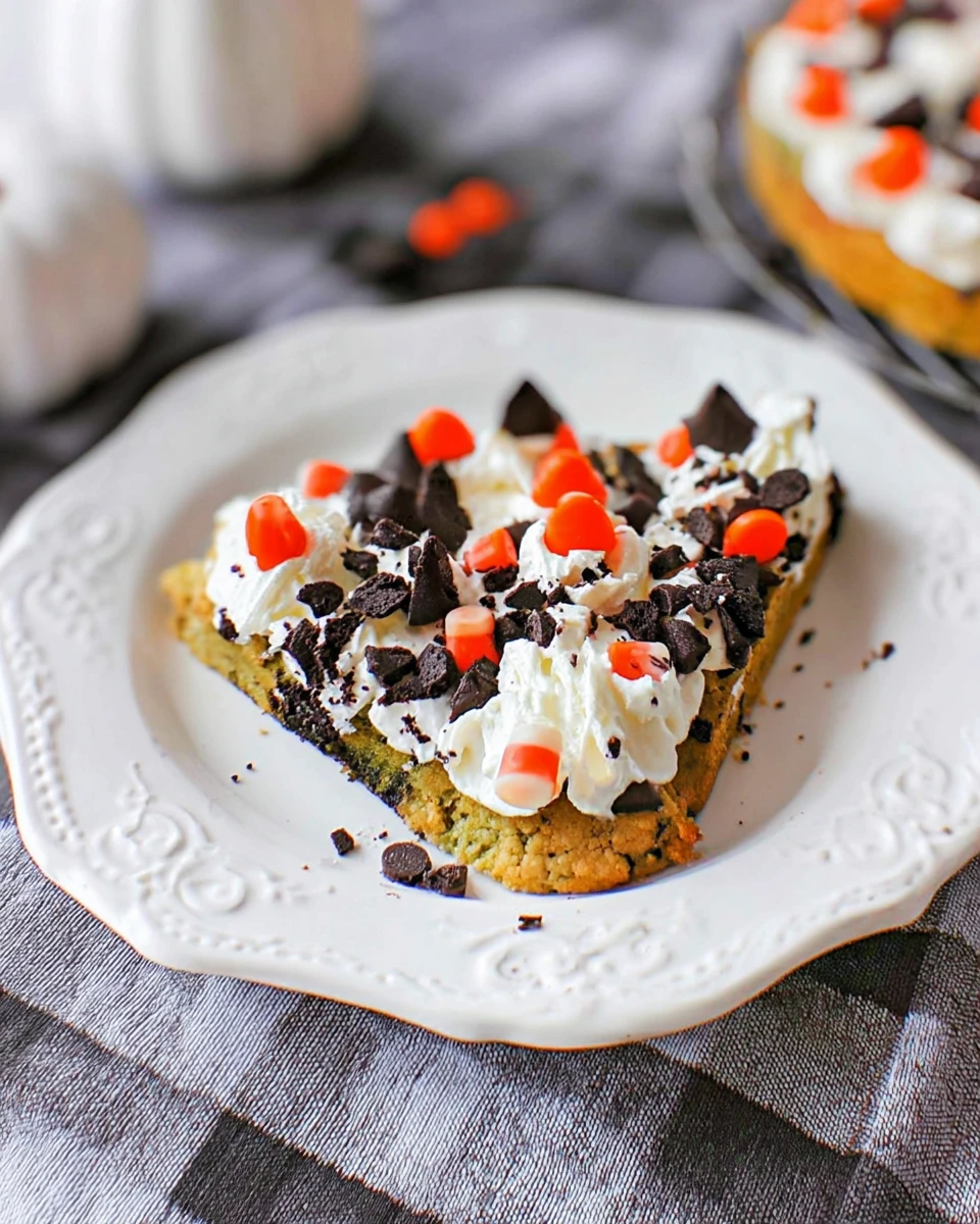 Halloween Cookie Cake