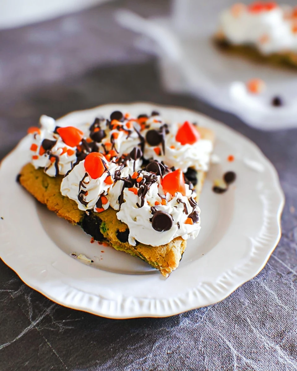 Halloween Cookie Cake