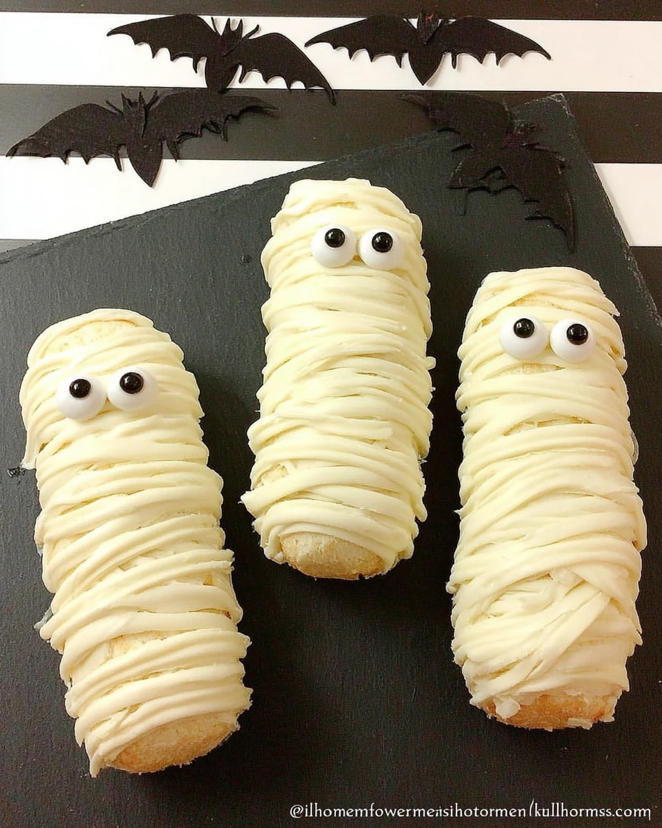 Halloween Mummy Twinkies 5 Halloween Mummy Twinkies