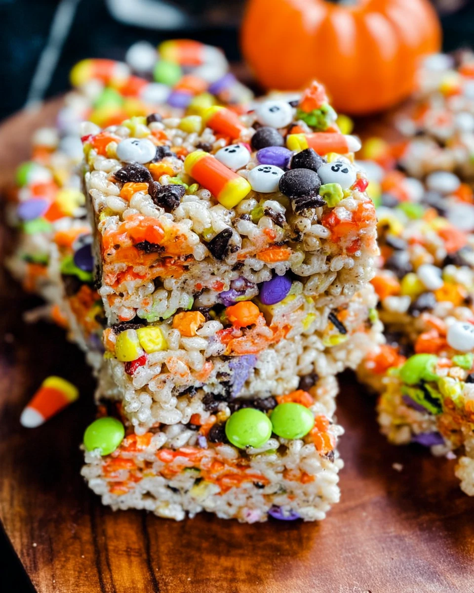 Halloween Rice Krispie Treats