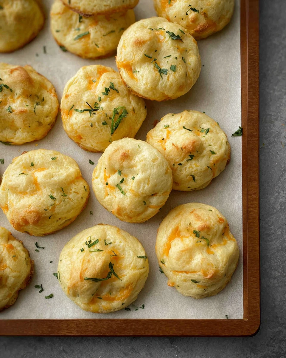 Herb And Cheese Puffs (Gougeres) 6 Herb And Cheese Puffs (Gougeres)