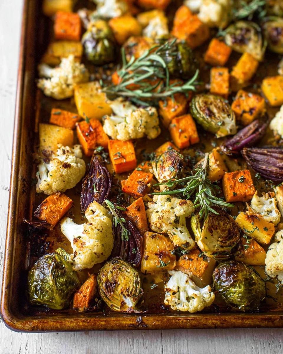 Herb Roasted Vegetables 5 Herb Roasted Vegetables