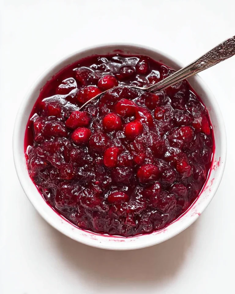 Homemade Cranberry Sauce 0 2025 10 02