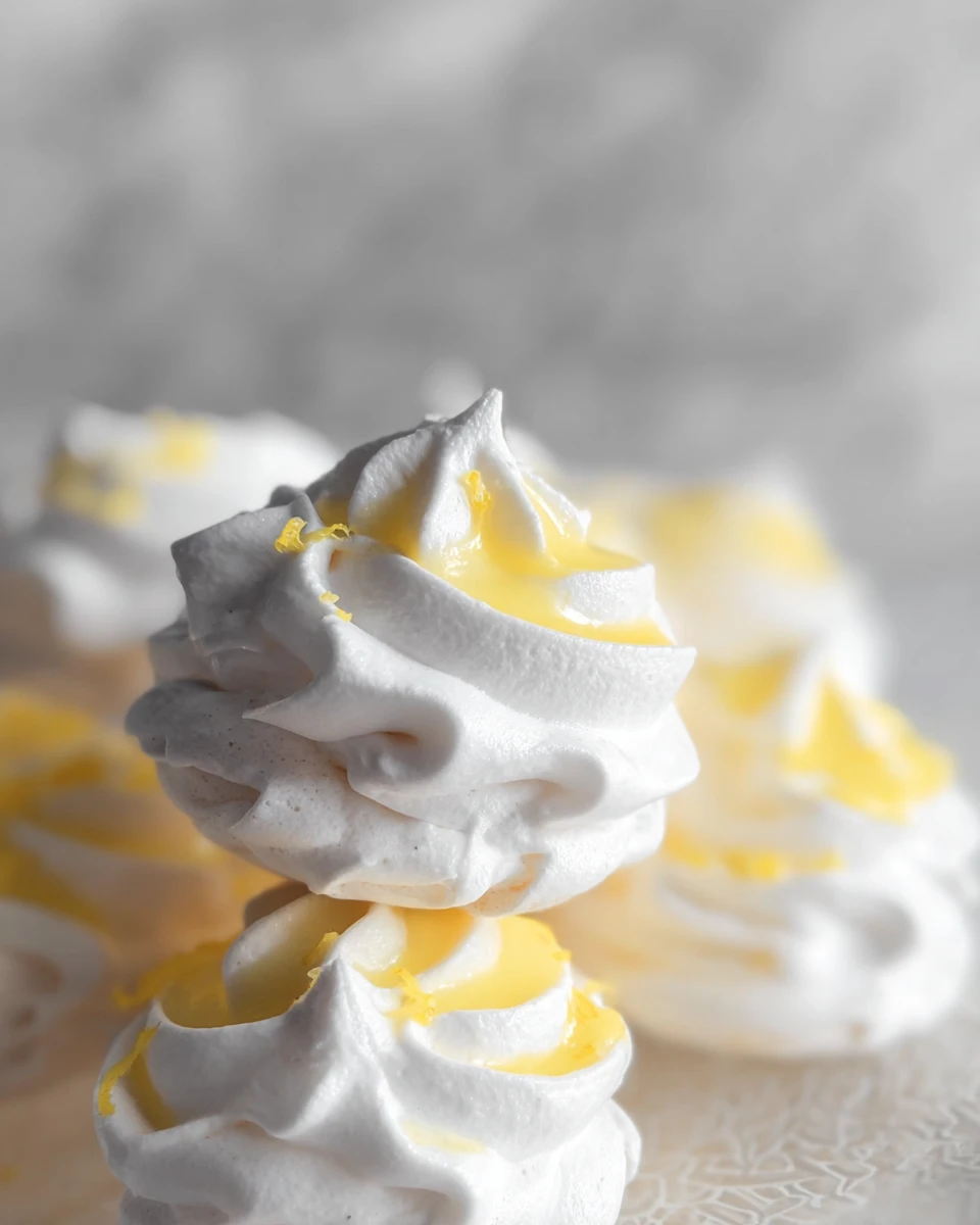 Lemon Curd Meringue Cookies 5 Lemon Curd Meringue Cookies