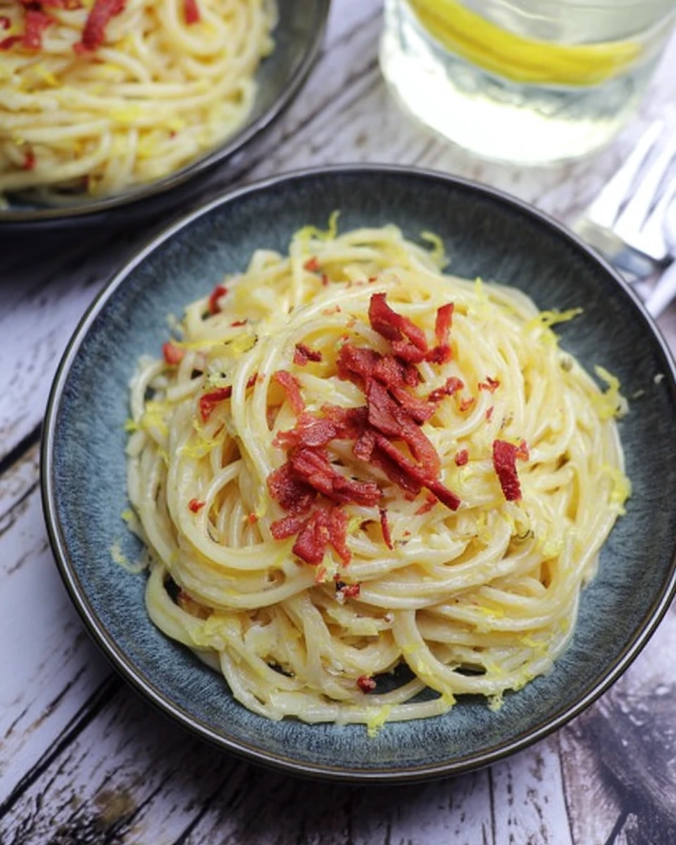 Lemon Garlic Pasta