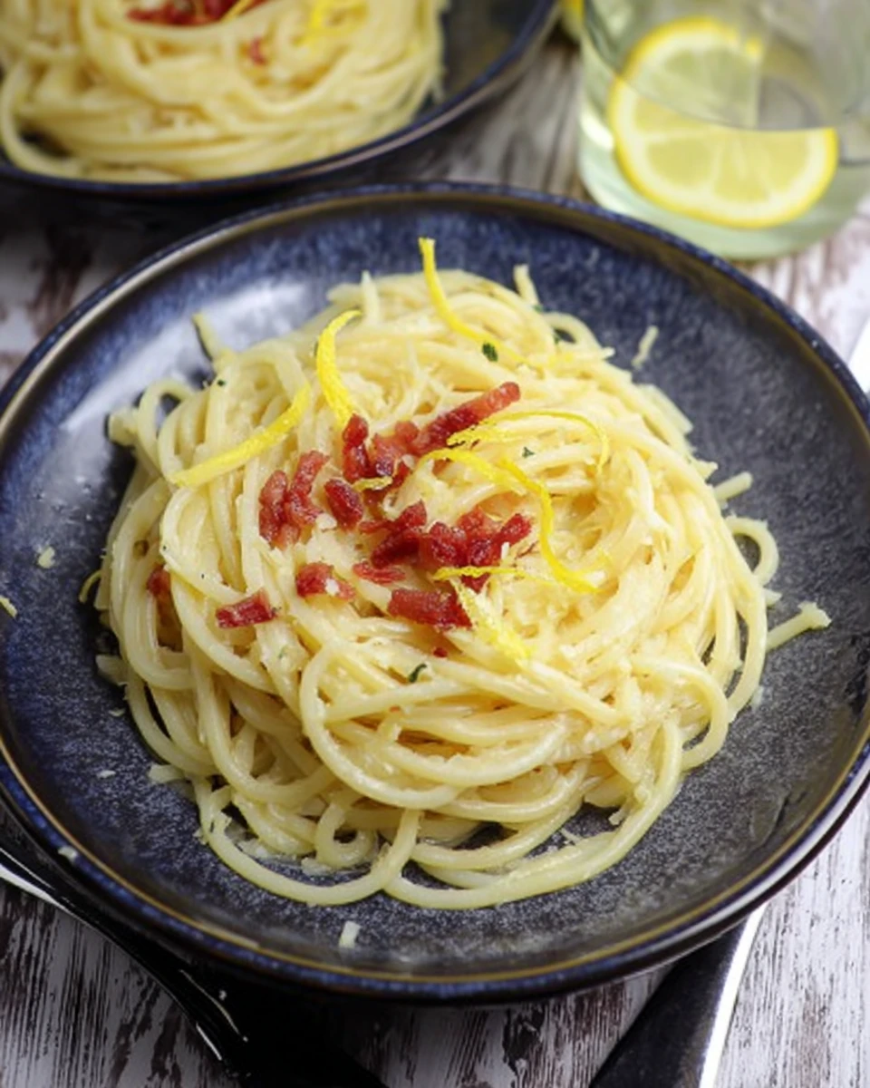 Lemon Garlic Pasta