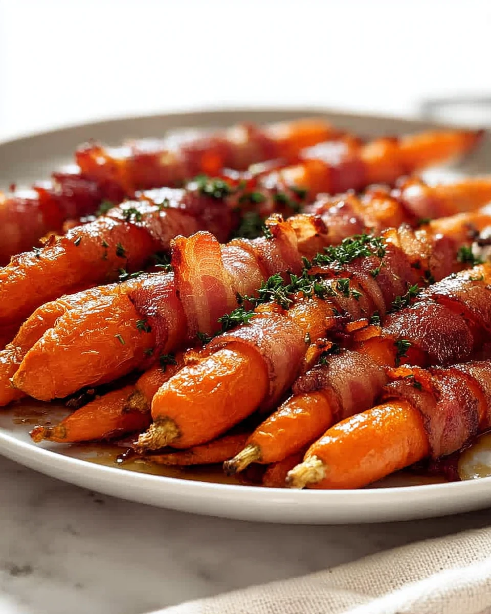 Maple Bacon Carrots 6 Maple Bacon Carrots