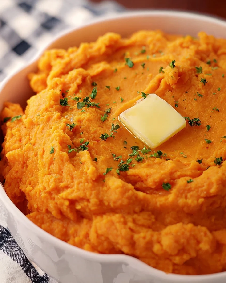 Mashed Sweet Potatoes