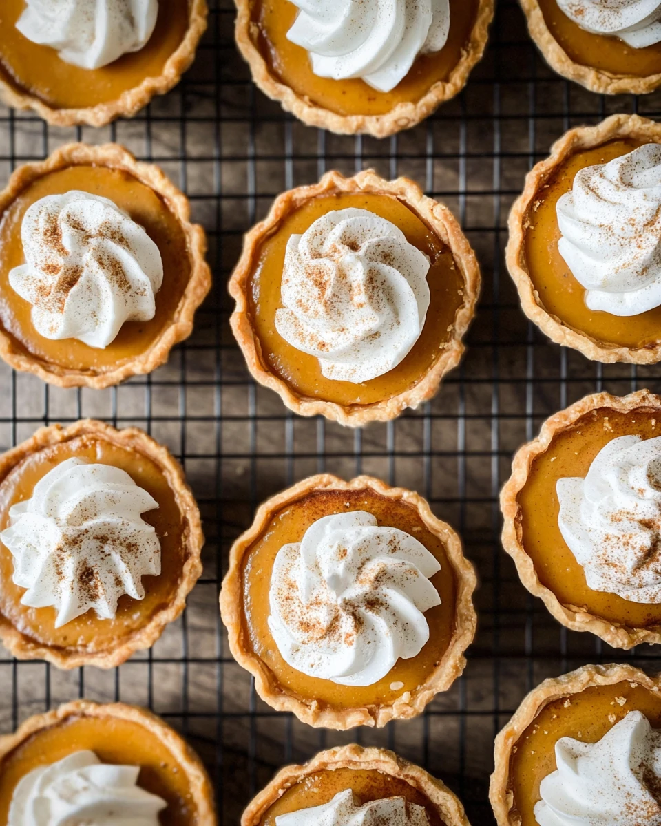 Mini Pumpkin Pies (Small Batch) 5 Mini Pumpkin Pies (Small Batch)