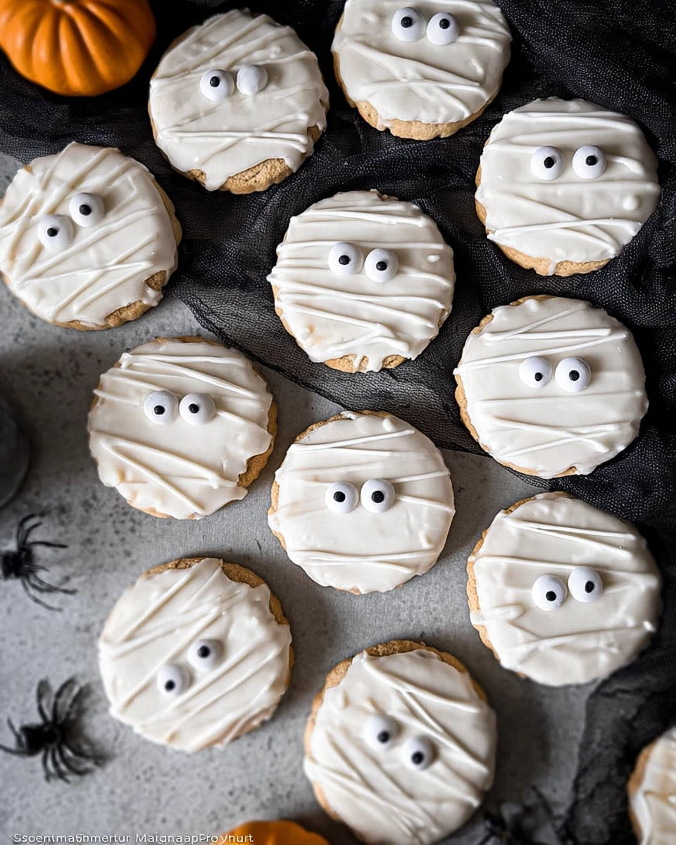 Mummy Cookies 5 Mummy Cookies