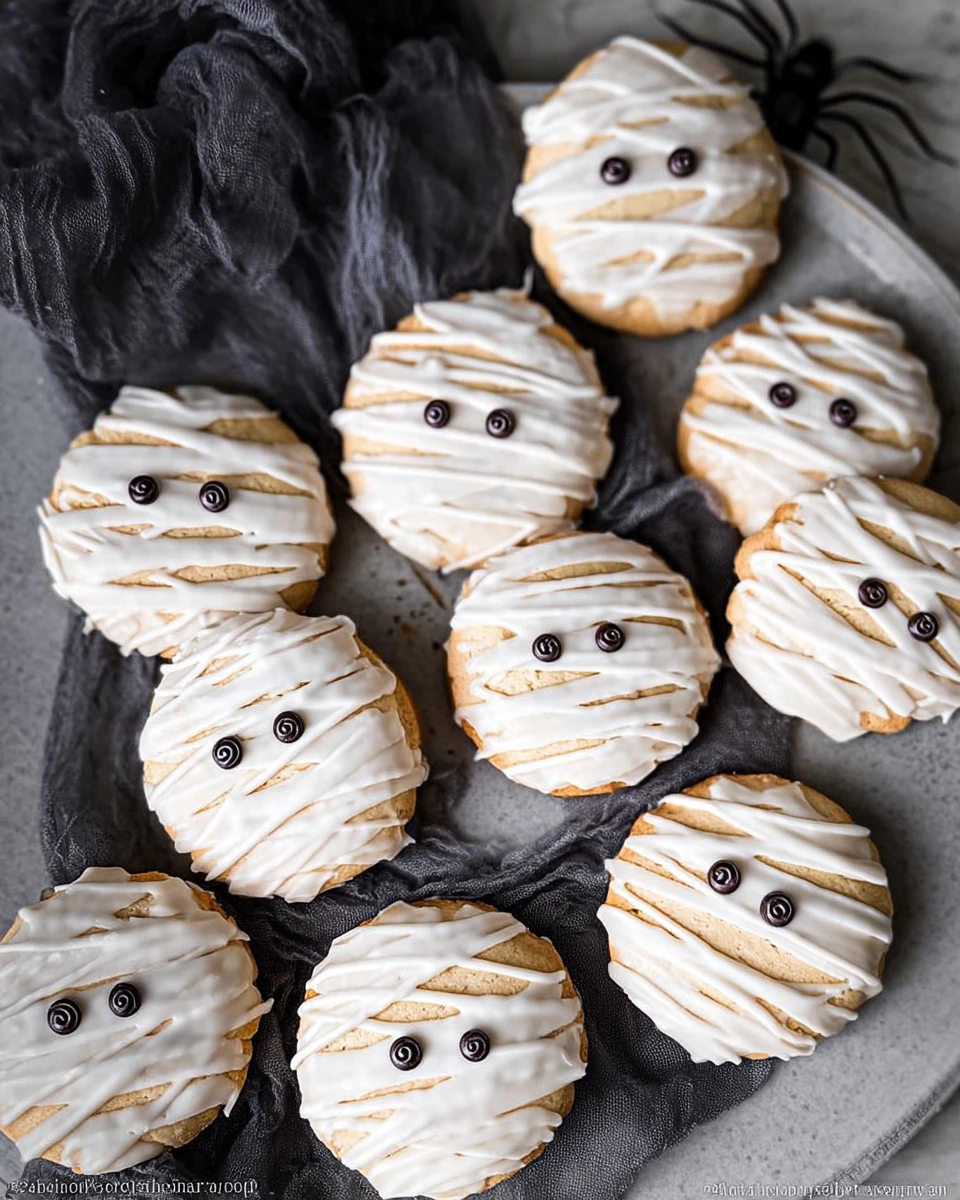 Mummy Cookies 6 Mummy Cookies