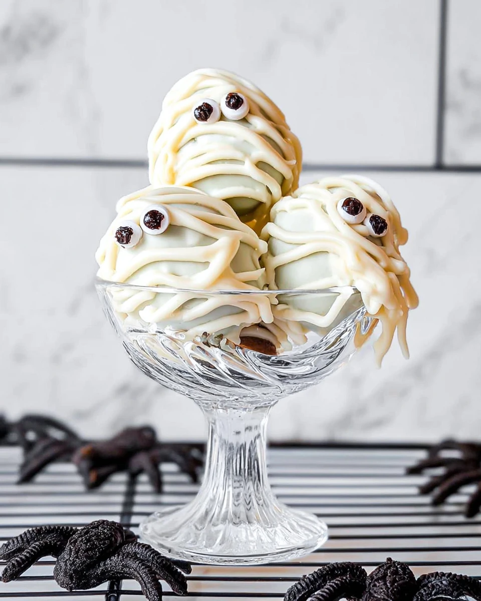 Mummy Oreo Truffles 5 Mummy Oreo Truffles