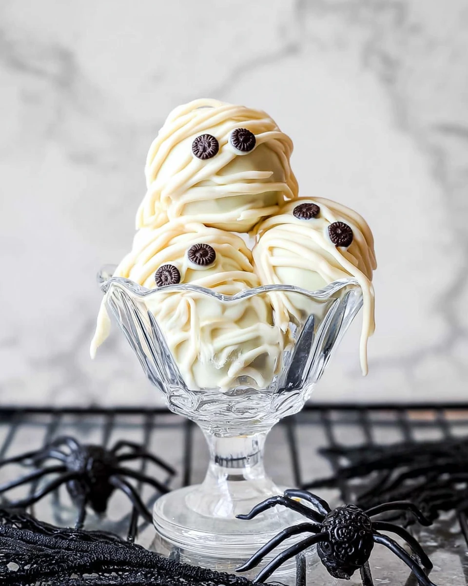 Mummy Oreo Truffles 7 Mummy Oreo Truffles