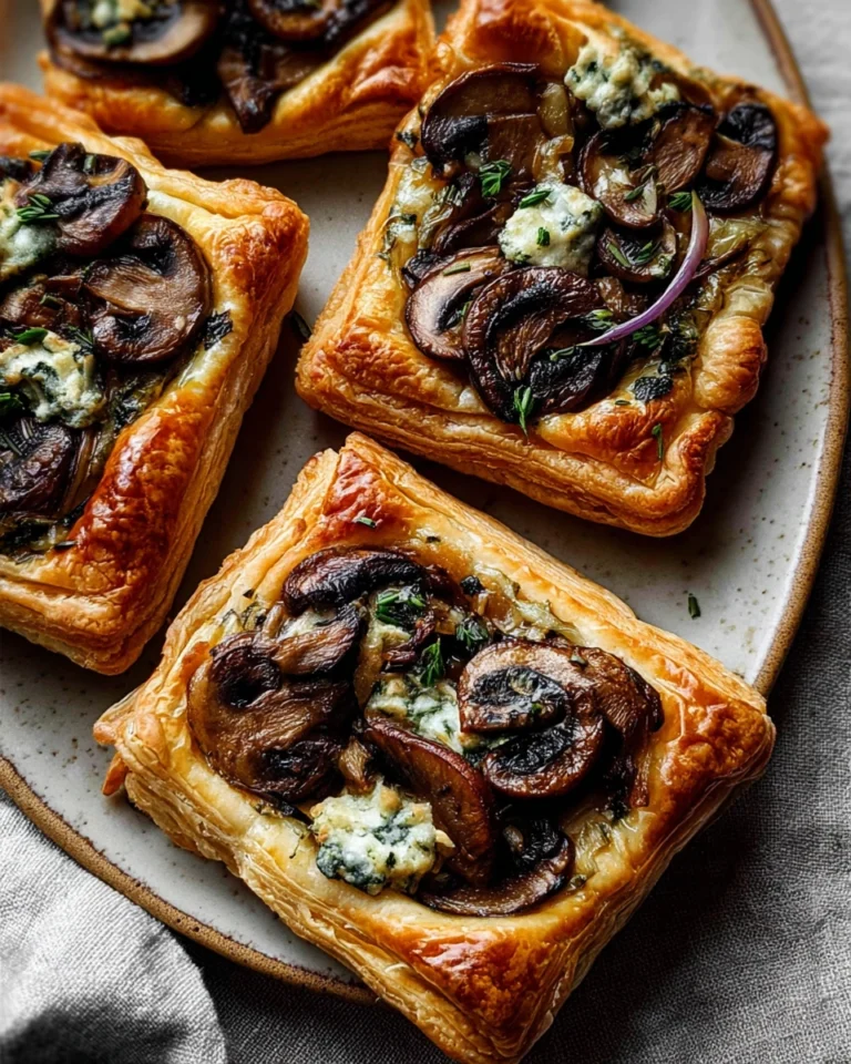 Mushroom Puff Pastry Tarts 0 2025 10 01