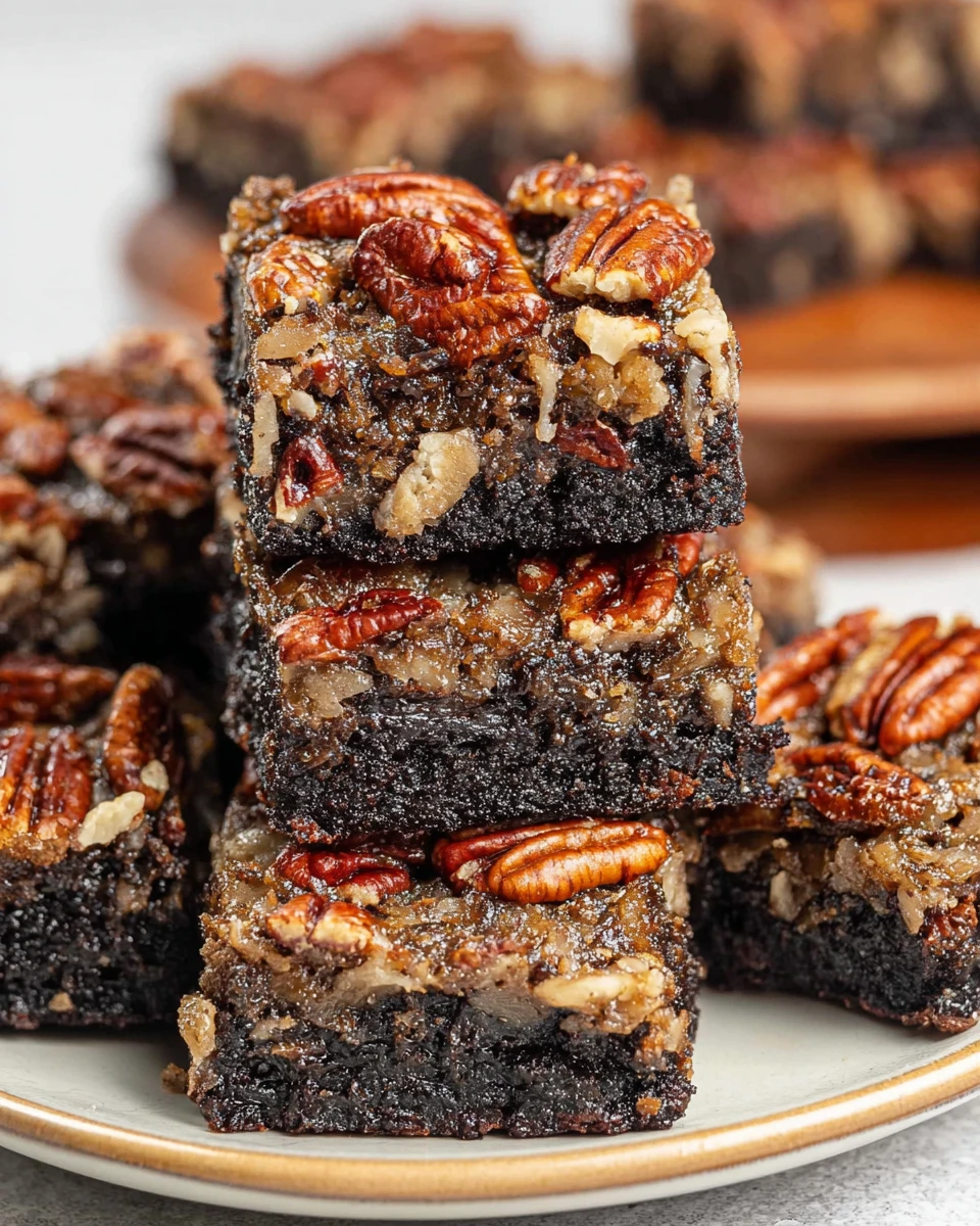 Pecan Pie Brownies
