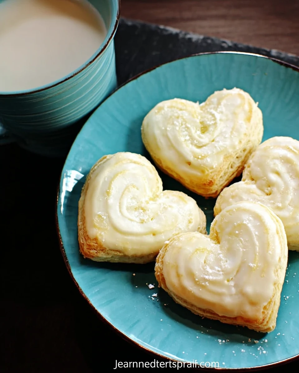 Puff Pastry Hearts 6 Puff Pastry Hearts