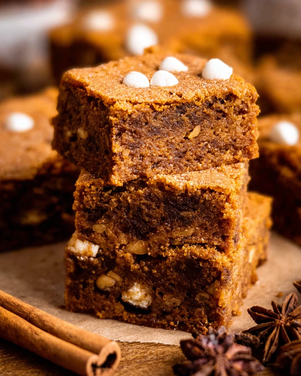 Pumpkin Blondies 7 Pumpkin Blondies