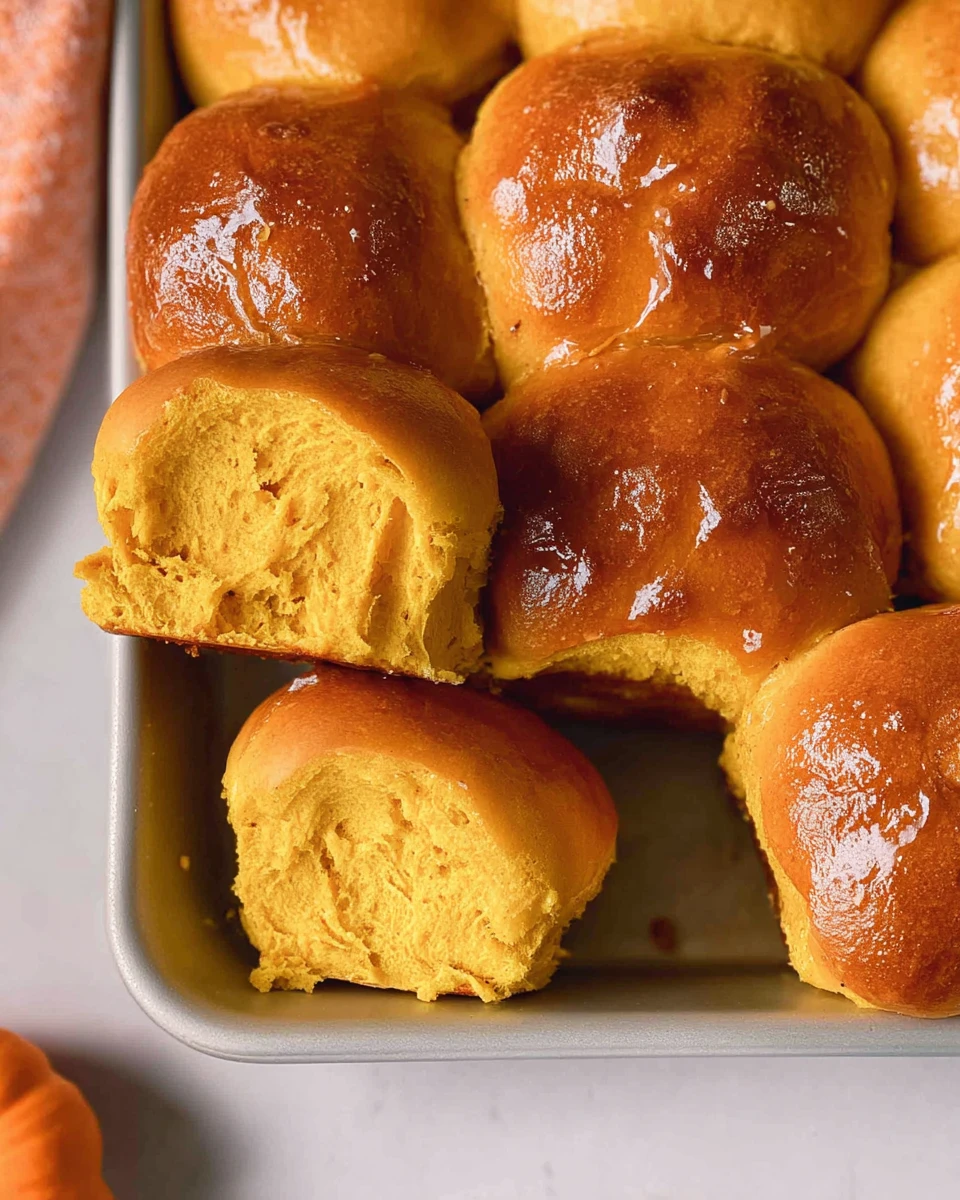 Pumpkin Dinner Rolls 7 Pumpkin Dinner Rolls