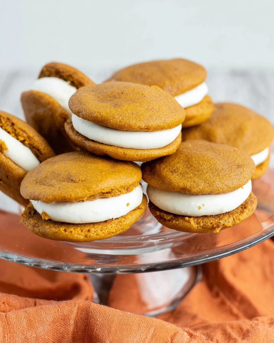 Pumpkin Whoopie Pies 6 Pumpkin Whoopie Pies