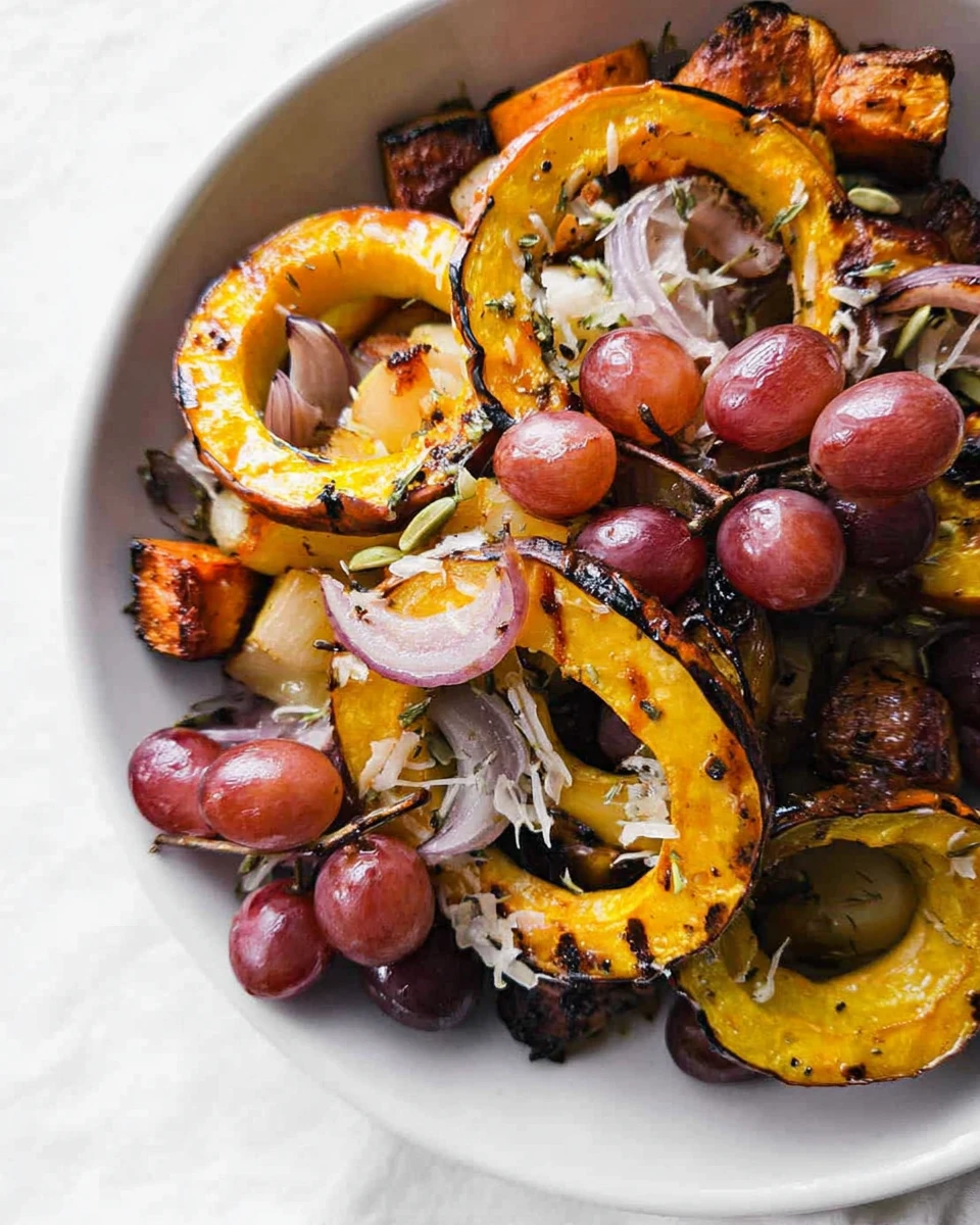 Roasted Squash And Grapes 6 Roasted Squash And Grapes