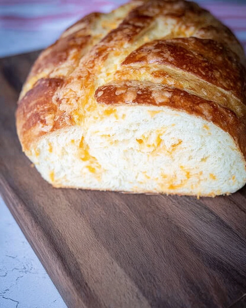 Rustic Cheddar Cheese Bread 6 Rustic Cheddar Cheese Bread