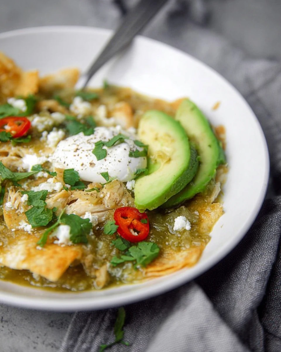 Salsa Verde Chicken Chilaquiles 6 Salsa Verde Chicken Chilaquiles