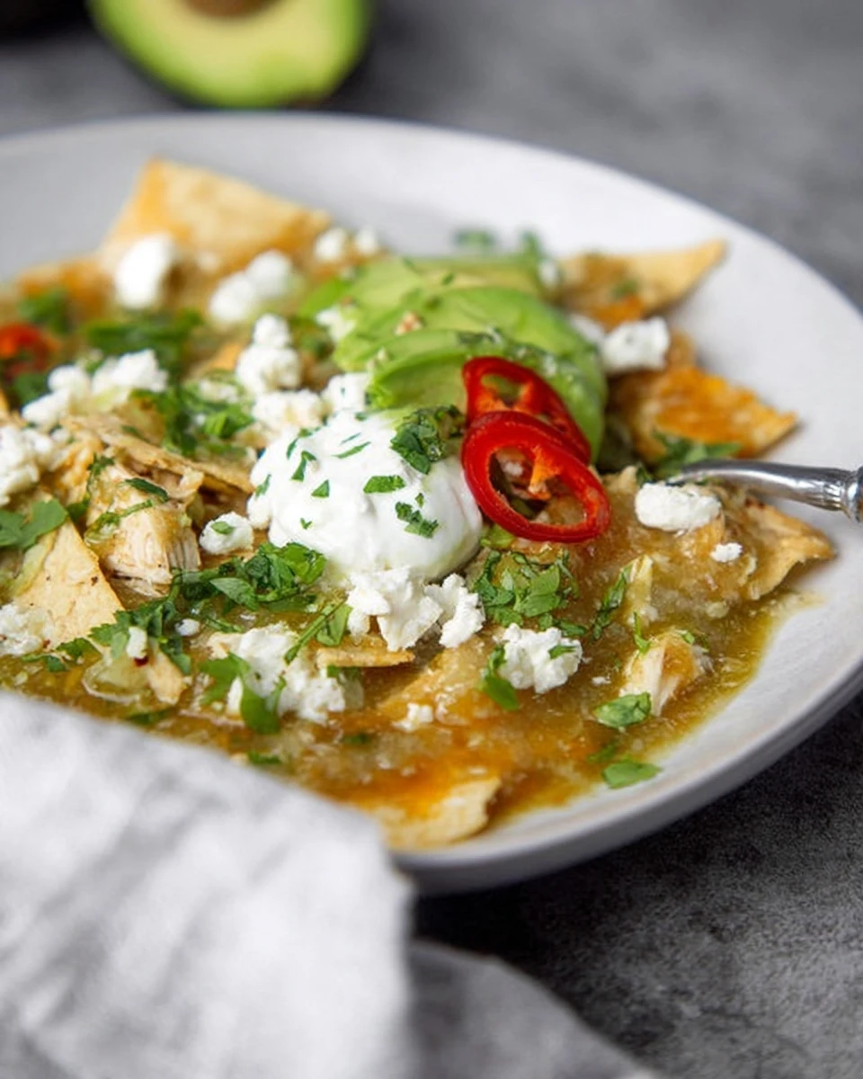 Salsa Verde Chicken Chilaquiles 7 Salsa Verde Chicken Chilaquiles