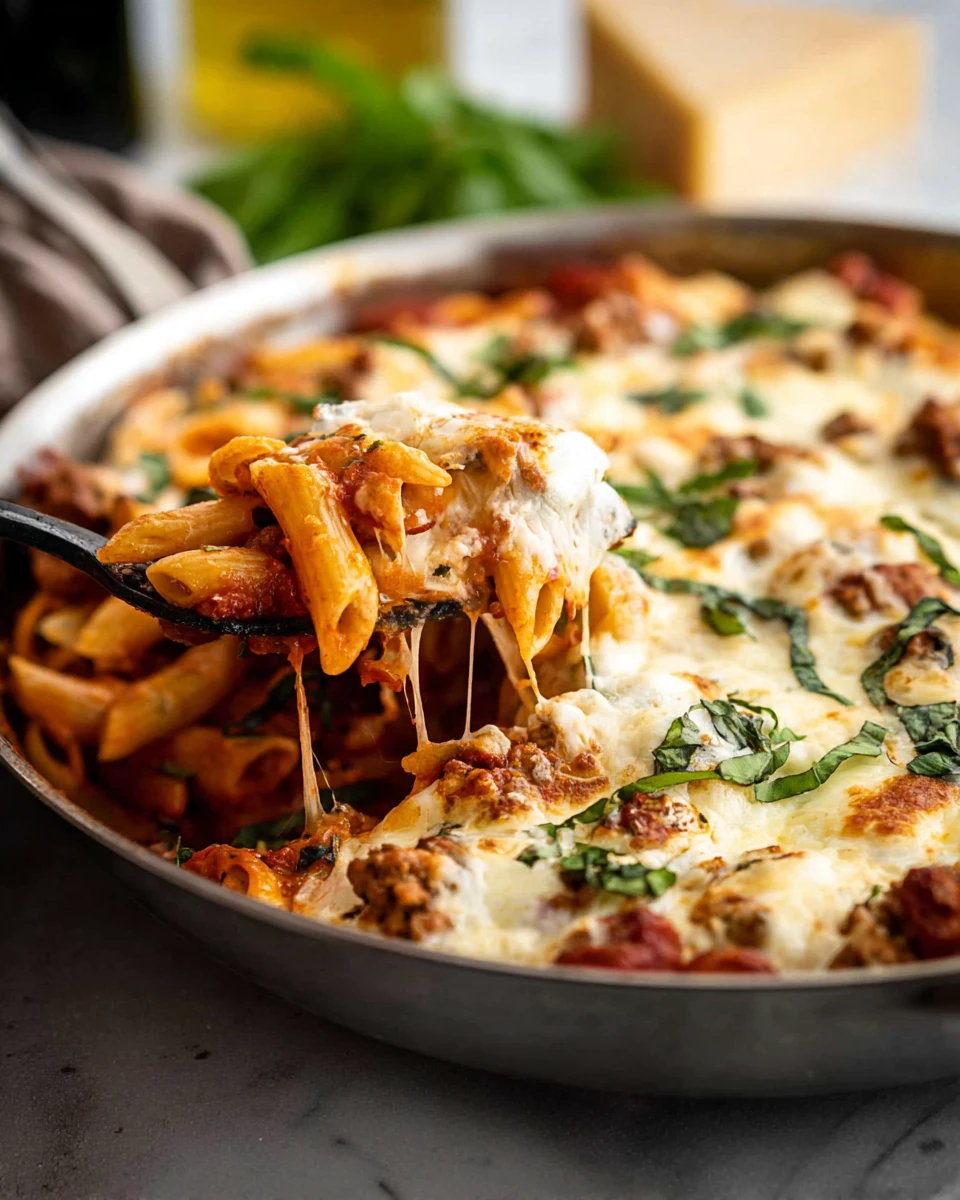 Sausage Baked Pasta With Ricotta 5 Sausage Baked Pasta With Ricotta