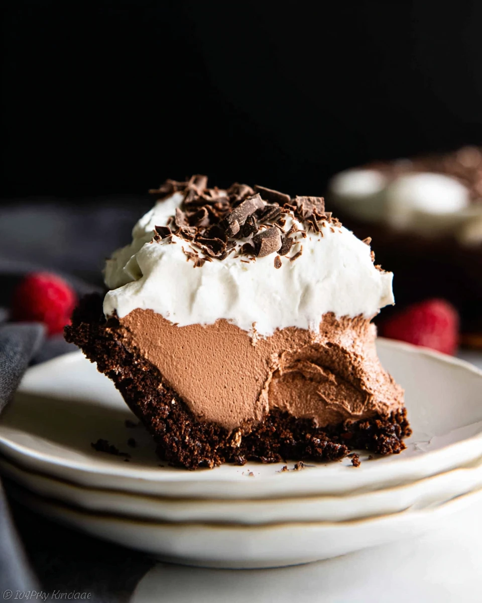 Sky High Chocolate Mousse Pie 5 Sky High Chocolate Mousse Pie