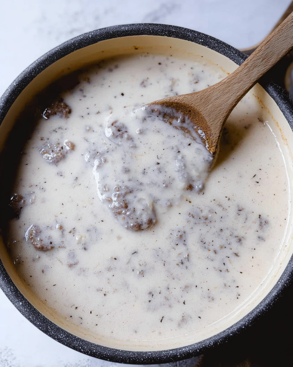 Southern Country Sausage Gravy 5 Southern Country Sausage Gravy