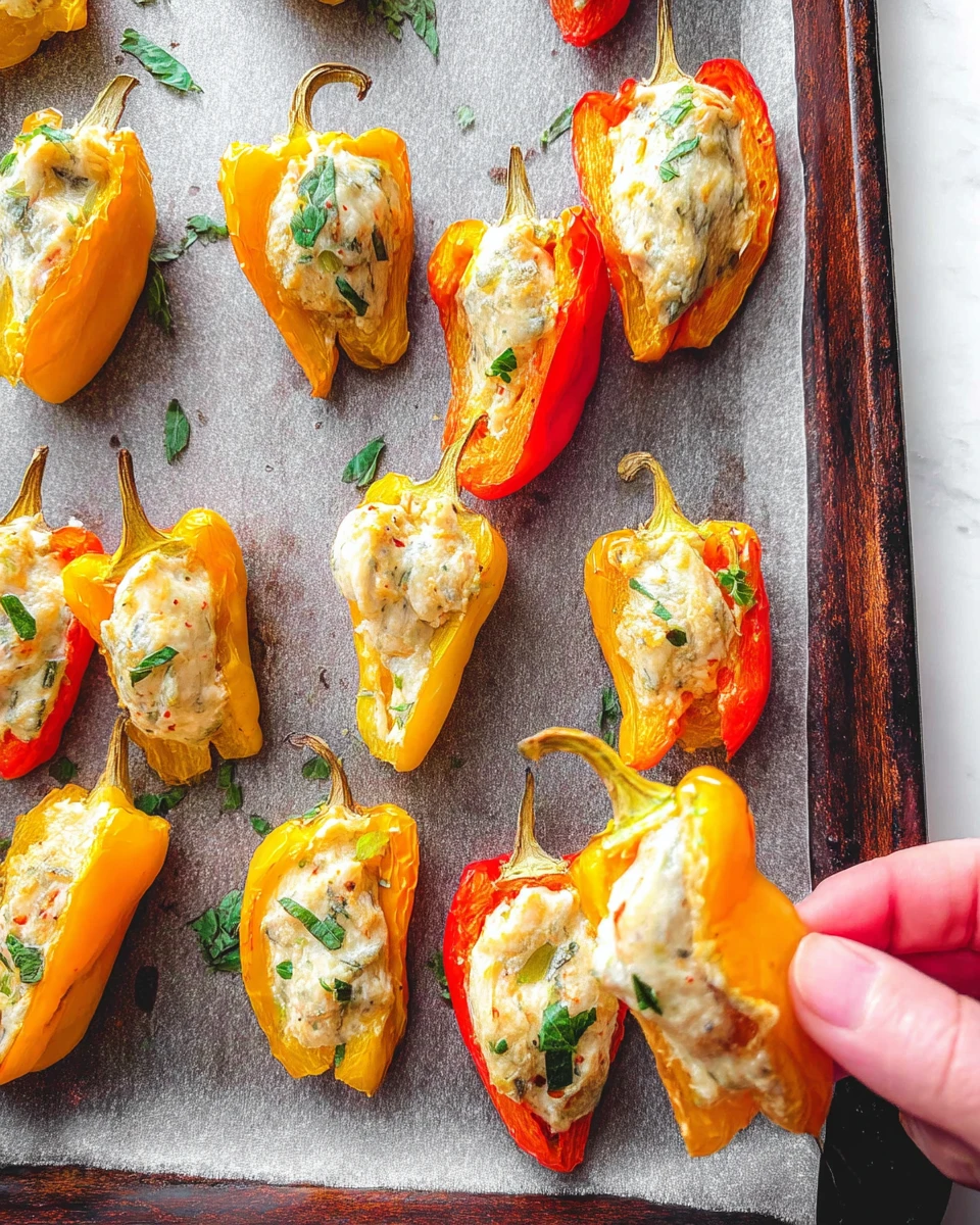 Stuffed Mini Peppers 5 Stuffed Mini Peppers