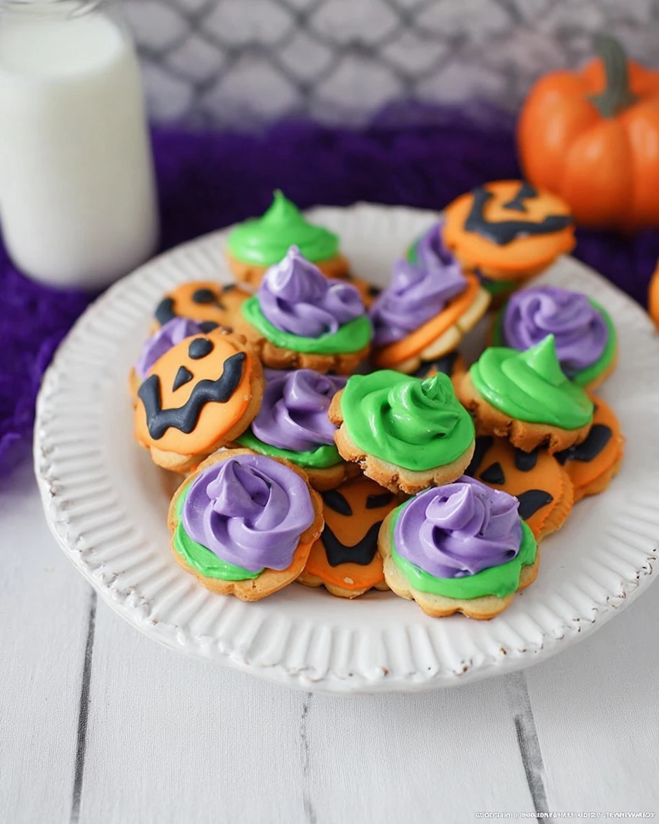 Sugar Halloween Cookies 7 Sugar Halloween Cookies