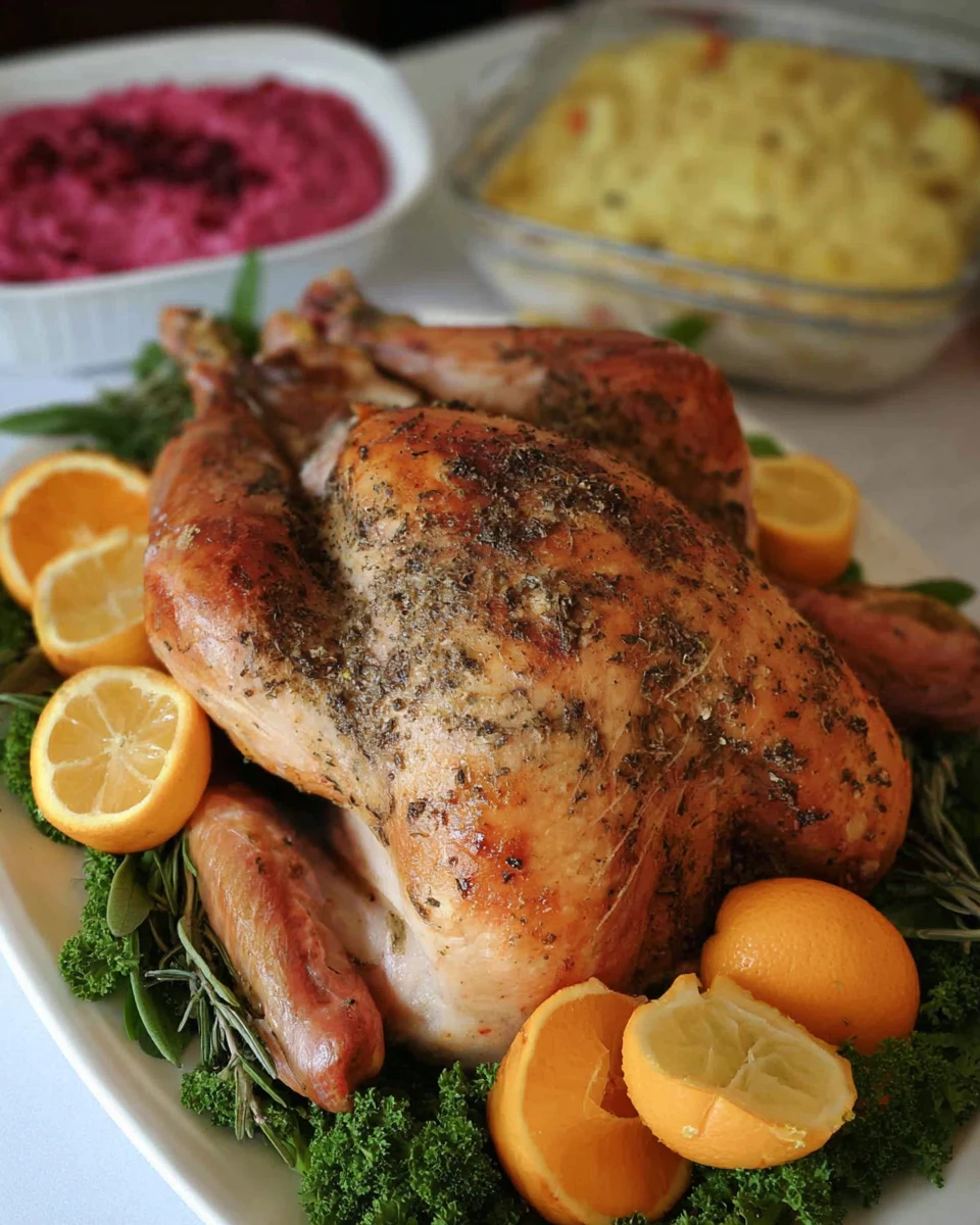 Thanksgiving Herb-Roasted Turkey 5 Thanksgiving Herb-Roasted Turkey