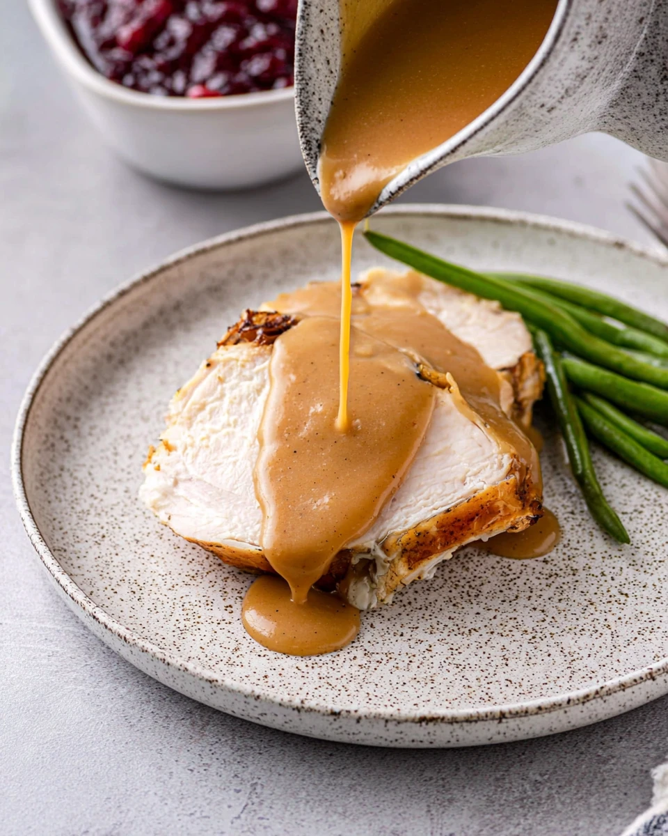 Turkey Gravy From Drippings